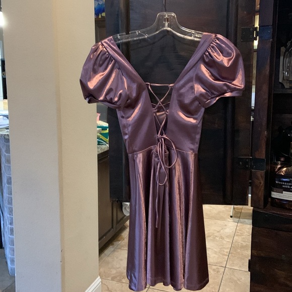 Windsor Size XS purple, mauve party dress - Picture 2 of 3